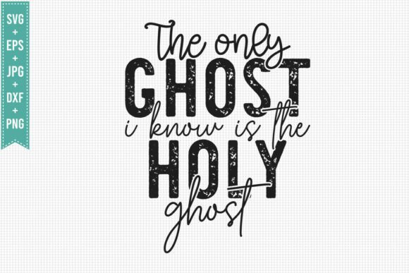 Christian Halloween Holy Ghost SVG
