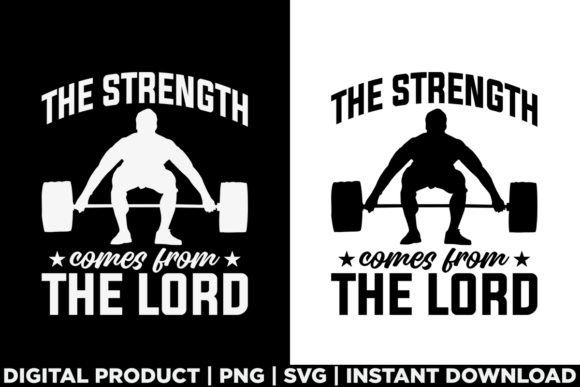 Christian Men Bible Verse Gym Workout Graphics