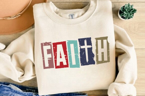 Faith SVG Graphics for T-Shirt Designs