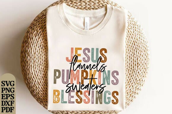 Fall Christian PNG Graphics for T-Shirt Designs