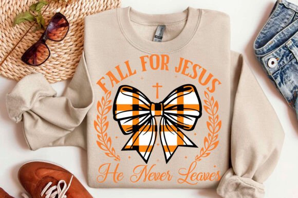 Fall for Jesus Graphics: T-Shirt Designs for Faith-Based Content