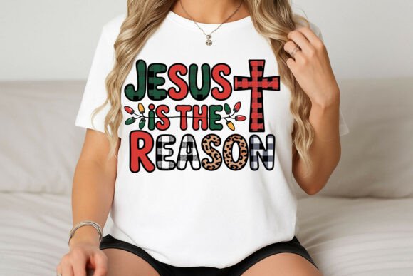 Jesus is the Son Religious Christmas Graphics & T-Shirt Designs