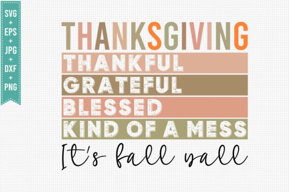 Thankful Jesus Fall Graphics – T-Shirt Designs